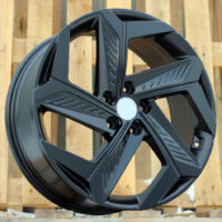 R19x7.5  5X114.3  ET  51  67.1  D1926  (BK1224)  Black Half Matt (BLHM)  For HYUND  (K4)  (NEW MODEL)