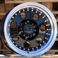R16x10  6X139.7  ET  M36  110.1  B5169  Black+Polished Lip (BLPL)  For 4X4  (R)