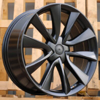 R20x8.5  5X114.3  ET  35  64.1  B2046  Black Half Matt (BLHM)  For TESLA  (Z1)  (Model 3)