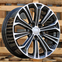 R15x6  5X100  ET  45  54.1  B5845  Black Polished (MB)  For TOYOT  (K4)