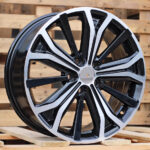 R17x7  5X108  ET  46  65.1  BK591  Black Polished (MB)  For PEUG  (D3)
