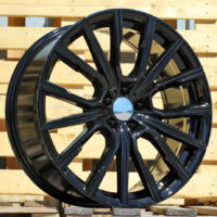 R21x10  5X112  ET  41  66.6  B5836  Black (BL)  For BMW  (K4)  (Rear+Front)