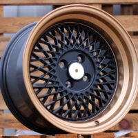 R16x9  4X100  ET  20  73.1  XF098  Black Matt (BM)  For RACIN  (R)  (REAR+FRONT STYLE BBS)