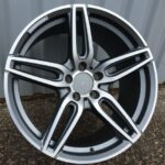 R19x9.5  5X112  ET  43  66.6  XE225  Grey Polished (MG)  For MER  (N2)  ((AKC 90 Eur))