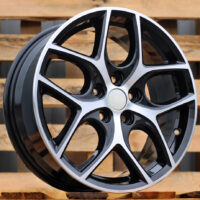 R17x7  5X108  ET  50  63.4  Y0058  Black Polished (MB)  For FORD  (R)