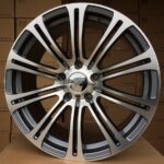 R17x7.5  5X120  ET  34  72.6  E568  (BK139)  Grey Polished (MG)  For BMW  (R)  ((AKC 75 Eur))