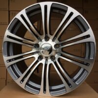 R17x7.5  5X120  ET  34  72.6  E568  (BK139)  Grey Polished (MG)  For BMW  (R)  ((AKC 75 Eur))