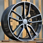 R17x7.5  5X112  ET  45  66.6  B5461  Black Polished (MB)  For MER  (P)