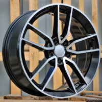 R17x7.5  5X112  ET  45  66.6  B5461  Black Polished (MB)  For MER  (P)