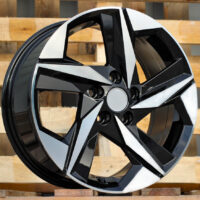 R15x6  5X114.3  ET  45  67.1  B1622  Black Polished (MB)  For HYUND  (Z2)