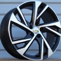 R18x8  5X108  ET  45  63.3  FE183  Black Polished (MB)  For VOLVO  (Z5)