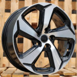 R18x7  5X114.3  ET  35  60.1  B1013  Black Polished (MB)  For TOYOT  (P+K4)  (Rav4)