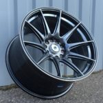 R18x8.75  10X114/120  ET  30  74.1  XF266  Hyper Black (HB)  For RACIN  (P2)  ((AKC 90 Eur))