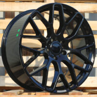 R22x10  5X130  ET  33  84.1  AT967  Black (BL)  For MER  (P)  (BRABUS Style)