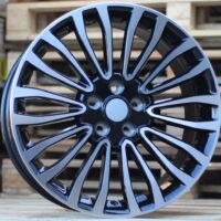 R18x8  5X108  ET  50  63.4  A1340  (INS0181)  Black Polished (MB)  For FORD  (Z3)