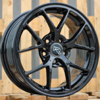 R15x6.5  5X112  ET  40  66.6  Y0134  Black (BL)  For RACIN  (R)