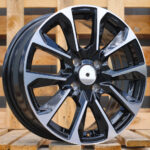 R15x6  4X100  ET  40  60.1  L1666  Black Polished (MB)  For RACIN  (Z5+Z6)