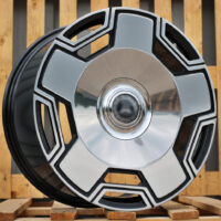 R23x10  5X130  ET  30  84.1  LTRGW105  (FB0988P)  Black Polished (MB)  For MER  (K7)  (FORGED G Class)