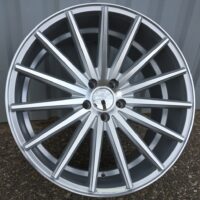 R20x8.5  5X112  ET  35  66.5  FR999  (LU560)  Machined Silver (MS)  For RACIN  (K3)  (Front)