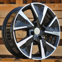 R17x7  4X108  ET  32  65.1  B5906F  Black Polished (MB)  For PEUG  (L6+L4)  (Full Spokes)