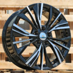 R17x7  5X114.3  ET  47  66.1  FE224  (QC1550)  Black Polished (MB)  For NISS  (P1)  (NEW Model)
