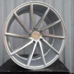 R19x9  5X120  ET  35  72.6  XF096  Machined Silver (MS)  For RACIN  (K7)  ((Left) Style Vossen (AKC 70 Eur))
