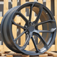 R20x8.5  5X130  ET  50  71.6  H5084  (P024 A419)  Grey Polished Matt (MGM)  For PORCH  (Z5)  (Rear+Front)