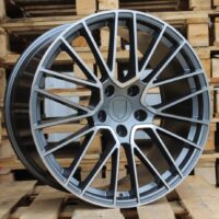 R21x11  5X130  ET  58  71.5  FB0010J  Grey Polished (MG)  For PORCH  (K7)  (FORGED (Rear+Front))