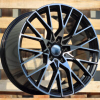R19x8  5X112  ET  27  66.6  A5479  (BK5441)  Black Polished (MB)  For BMW  (K2)  ((AKC 105 Eur))