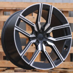 R20x10  5X112  ET  41  66.6  I5619  Black Polished Half Matt (MBHM)  For BMW  (P1)  (Rear+Front)