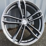 R18x8  5X100  ET  40  73.1  D5276  Grey Polished (MG)  For RACIN  (K4)  ((AKC 85 Eur) Style PDW)