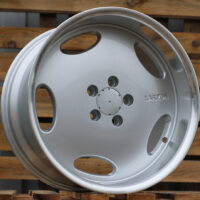 R18x9.5  5X112  ET  35  66.6  B1563  Silver+Polished Lip (SP)  For MER  (P2+Z1+Z3)  (MONOBLOCK Style Rear+Front)