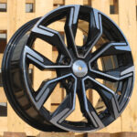R16x6.5  5X114.3  ET  41  66.1  B1518  Black Polished (MB)  For RENAU  (Z1+Z2)