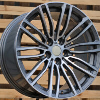 R19x8.5  5X120  ET  33  72.6  B1318  Grey Polished (MG)  For BMW  (Z3)  (Front+Rear)