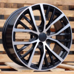 R17x7.5  5X100  ET  45  57.1  BK952  Black Polished (MB)  For VW  (P)  ((AKC 75 Eur))