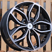 R17x7  5X114.3  ET  50  67.1  B5110  Black Polished (MB)  For KIA  (R)