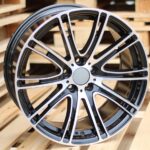 R19x9.5  5X112  ET  39  66.6  BY599  Black Polished (MB)  For BMW  (K7)  ((AKC 70 Eur))