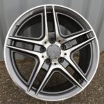 R17x7.5  5X112  ET  45  66.6  SSA02  Grey Polished (MG)  For MER  (Z2)  ((AKC 80 Eur))