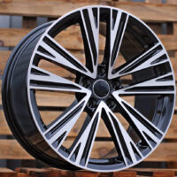 R16x7  5X112  ET  40  66.5  B1424  (FBX045)  Black Polished (MB)  For AUD  (Z5)  (HYBRID FORGED)