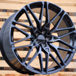 R22x10.5  5X112  ET  43  66.6  B5771  (IN0295)  Black+Tinted Face (BLTF)  For BMW  (Z5+K7)  (Rear+Front)