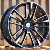 R21x10  5X114.3  ET  42  67.1  H1005  (FB0469J)  Black Polished (MB)  For MASER  (K7)  (FORGED Maserati (Rear+Front))