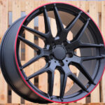 R21x10  5X130  ET  35  84.1  FE115  (HE762)  Black+Red Line (BR)  For MER  (P1)  ((AKC 160 Eur))