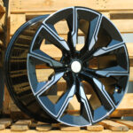 R21x10  5X112  ET  41  66.6  FBX144  Black Polished (MB)  For BMW  (Z5+A)  (HYBRID FORGED (Rear+Front))