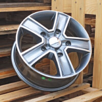 R16x6.5  5X160  ET  58  65.1  BK473  Grey Polished+Powder Coating (MGPC)  For FORD  (K2)  (4x4 (max 1250kg))