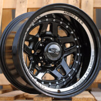 R15x10  5X139.7  ET  M44  110.1  BK936  Black Polished (MB)  For 4X4  (D1)