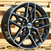 R18x7.5  5X114.3  ET  48  67.1  B5567  Black Polished (MB)  For KIA  (K2+P)