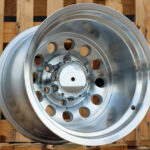 R15x12  6X139.7  ET  M72  110.1  B1495  Machined Silver (MS)  For 4X4  (Z7)