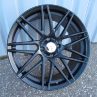 R16x5.5  3X112  ET  30  57.1  HX013  (E269165503S)  Black Half Matt (BLHM)  For SMART  (R)  (Front)