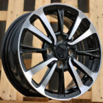 R14x5.5  4X100  ET  40  54.1  I0360  Black Polished (MB)  For TOYOT  (K7)