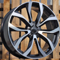 R20x8  5X112  ET  35  66.5  XF562  (QC101)  Black Polished+Powder Coating (MBPC)  For AUD  (K4)